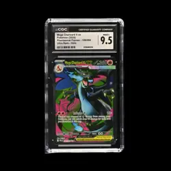 Pokemon Slab Mega Charizard 109 2025 CGC 9.5 Mint+ - Image 1