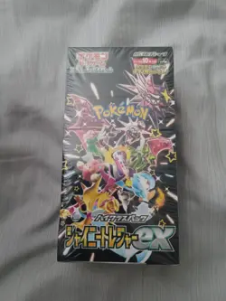 Pokemon TCG: Scarlet & Violet High Class Shiny Treasure ex Booster Box 4521329394824 - Image 1