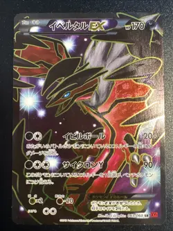 Yveltal EX 63/60 Holo Secret Rare Pokemon TCG Collection Y 2013 XY1 NM Japanese - Image 1