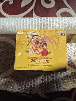One Piece Booster Box OP04 - Kingdoms of Intrigue - ENG Sealed - Sigillato - Image 3