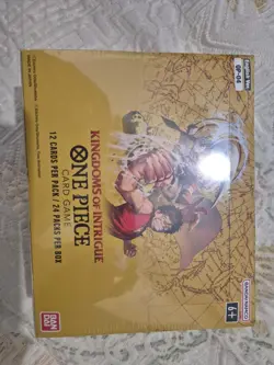 One Piece Booster Box OP04 - Kingdoms of Intrigue - ENG Sealed - Sigillato - Image 5