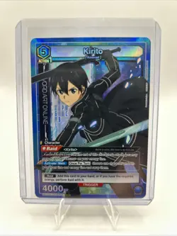 Union Arena Sword Art Online Kirito SR Foil UE15BT/SAO-1-041 English - Image 1
