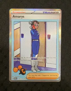 Amarys 170/131 Special Illustration Rare Prismatic Evolutions Pokemon Card - Image 1