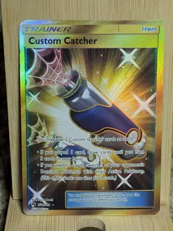 Custom Catcher 231/214 Lost Thunder Full Art Secret Rare Pokemon Card Near Mint - Image 1