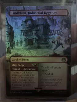 Lindblum, Industrial Regency (Borderless) Final Fantasy Foil - Image 1