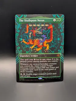 MTG - The Skullspore Nexus - FOIL BORDERLESS - Legendary Artifact - LCI #340 - Image 1