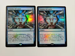 Serum Visions x 2 - FOIL - Magic the Gathering - FNM Promo - LP - SPANISH - Image 1