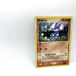 Meditite 66/101 EX Hidden Legends Reverse Holo Pokemon Card HP - Image 3