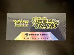 POKEMON SURGING SPARKS ETB POKEMON CENTER FACTORY SEALED WITH 151 BOOSTER BUNDLE - Image 2