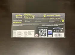 POKEMON SURGING SPARKS ETB POKEMON CENTER FACTORY SEALED WITH 151 BOOSTER BUNDLE - Image 4