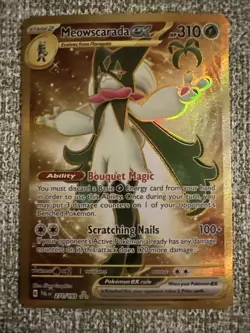 Meowscarada ex 271/193 SIR Paldea Evolved Pokemon Card NM/MINT Full Art SV - Image 1