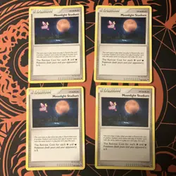 Pokemon TCG Moonlight Stadium MP-NM Great Encounters 100/106 X4 Playset - Image 1