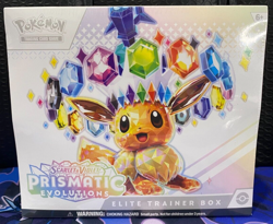 Pokemon Prismatic Evolutions ETB Elite Trainer Box Sealed In Hand - Image 1