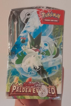 Pokemon TCG Scarlet & Violet Paldea Evolved Half Booster Box 18 Packs New Sealed - Image 5