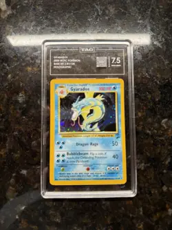 2000 Gyarados #7/130 | TAG 7.5 | Base Set 2 | Pokemon TCG - Image 1