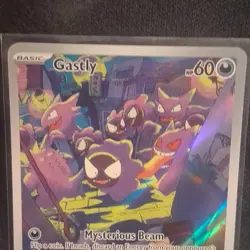 Pokemon Gastly 177/162 SV05: Temporal Forces Illustration Rare Holo - Image 2