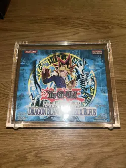 Display Yu-Gi-Oh! La Legende Du Dragon Blanc Aux Yeux Bleus Scelle 1st TRES RARE - Image 1