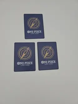3x One Piece The Azure Sea’s Seven OP14 Nefeltari Vivi EB04-025 SR English - Image 2