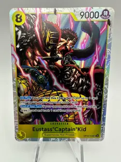 Eustass"Captain"Kid (Reprint) OP10-112 PRB-02 English Foil NM One Piece TCG - Image 1