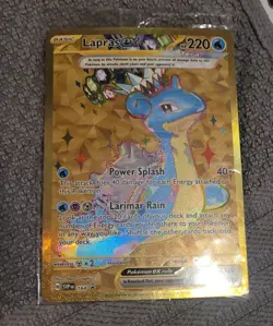 Lapras ex 164 Sv: Scarlet & Violet Promo Holo Pokemon Card (SEALED) - Image 1