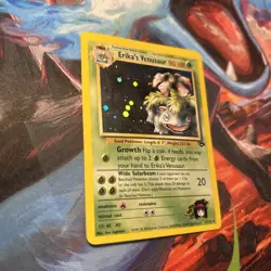 Erika's Venusaur Pokemon TCG Gym Challenge 4/132 Holo Rare Unlimited Card 2000 - Image 3