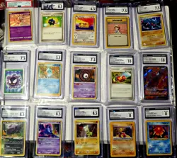 PSA & CGC Graded Vintage & Modern Pokemon Card Lot of 15 - 🌟 - Image 1