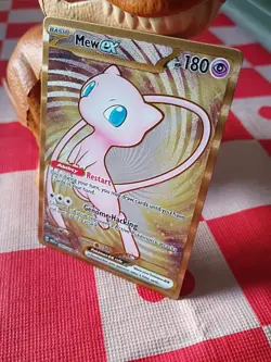 Mew Gold Star 205/165 METAL Promo Card 151 Ultra Premium Collection - Image 2