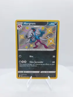 Pokemon Card Morgrem SV084/SV122 Shining Fates Shiny Vault Holo NM - Image 1
