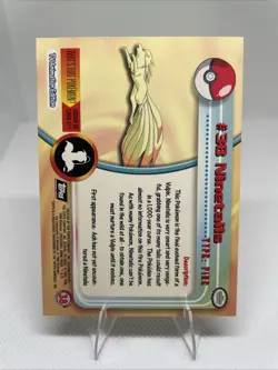 Ninetails #38 Pokemon Card TCG Topps Tv Animation Edition - Image 2