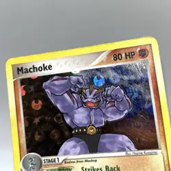 Machoke Pokemon TCG EX Hidden Legends Reverse Holo Uncommon Card #41/101 - Image 5