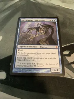 Jin-Gitaxias, Core Augur New Phyrexia Mythic Magic: The Gathering (37/175) HP - Image 1