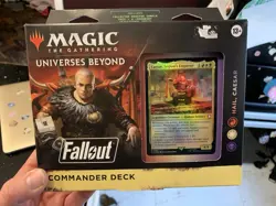 MTG Fallout Hail Caesar Commander Deck Universes Beyond Magic The Gathering - Image 1
