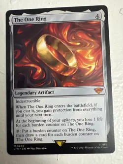 The One Ring - MTG LTR - Mythic - Reg Finish - #0246 Mint/NM - Image 1