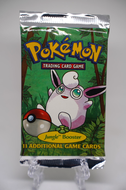 Pokemon Jungle Unlimited 1999 Wigglytuff Artwork Booster Pack WOTC Sealed - Image 1