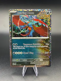 Pokemon TCG - Roaring Moon Mcdonald's 2024 Holo Promo - 011/015 - Image 1