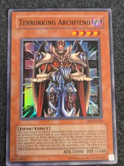 Yu-Gi-Oh! Terrorking Archfiend DR1-EN234 Super Rare Unlimited NM - Image 1