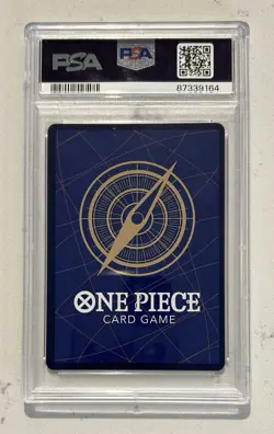 One Piece TCG SANJI (OP04-104 SR) Alt Art PSA 10 - Image 3