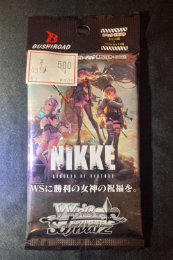 [NIK/S117] Weiss Schwarz - 1x Booster Pack - Goddess of Victory NIKKE - Japanese - Image 1