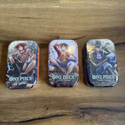 One Piece Card Game (TCG/CCG): Tin Pack Set Vol. 2 (TS-02) - Luffy, Ace, Sabo - Image 1