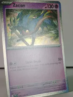 Zacian - POKEMON - Phantasmal Flames - 045/094 - Rare - NM - Image 2