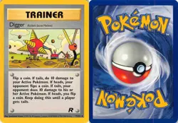 Digger 75/82 Uncommon Team Rocket Pokemon LP - Image 3