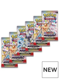Pokemon TCG Scarlet & Violet Prismatic Evolutions Booster 6 pack Bundles, 1 BOX - Image 3