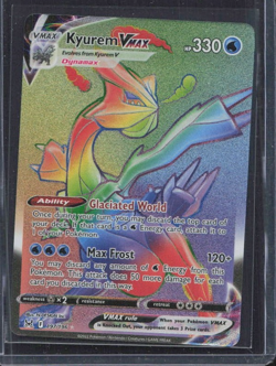Pokemon TCG Kyurem VMAX 197/196 Lost Origin Rainbow Secret Rare NM Condition - Image 1