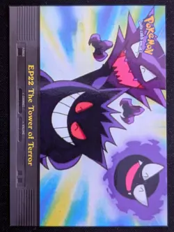 2000 Topps Pokemon Tv Animation Series 2 EP 22 The Tower Of Terror -Non Foil NM - Image 1