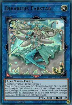 Yu Gi Oh ! Divaridis Farstar SAST-FR049 Ultra Rare en Francais - Image 1