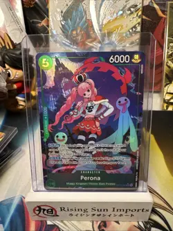 One Piece TCG OP14-033 Perona SR Alt Art Op14 The Azure Sea’s Seven TCG ENGLISH - Image 1