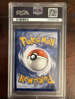 Teal Mask Ogerpon Scarlet & Violet Promo Card 123 Pokemon Center Stamp PSA 9 - Image 2