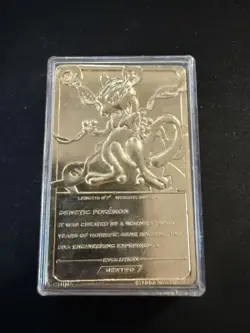 Pokemon 23K Gold Plated Trading Card Set : Burger King Ltd Edition 1999 Set - Image 4
