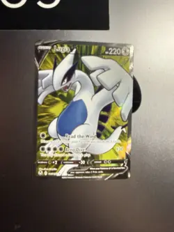 Pokemon Lugia V 185/195 Swsh12: Silver Tempest Ultra Rare Full Art Holo Card - Image 4