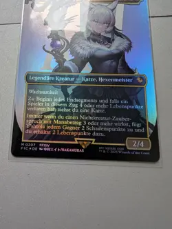 Y'shtola, Night's Blessed (Borderless) Final Fantasy Foil Mtg 0207 German Magic - Image 4
